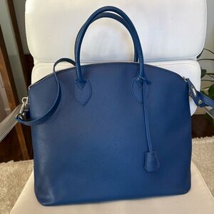Ofelia Blu Marina leather Women's Handbag